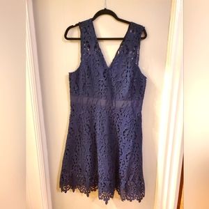 Banana Republic Cocktail Dress- Navy- 14
